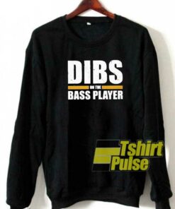 Dibs Bass Player Graphic sweatshirt