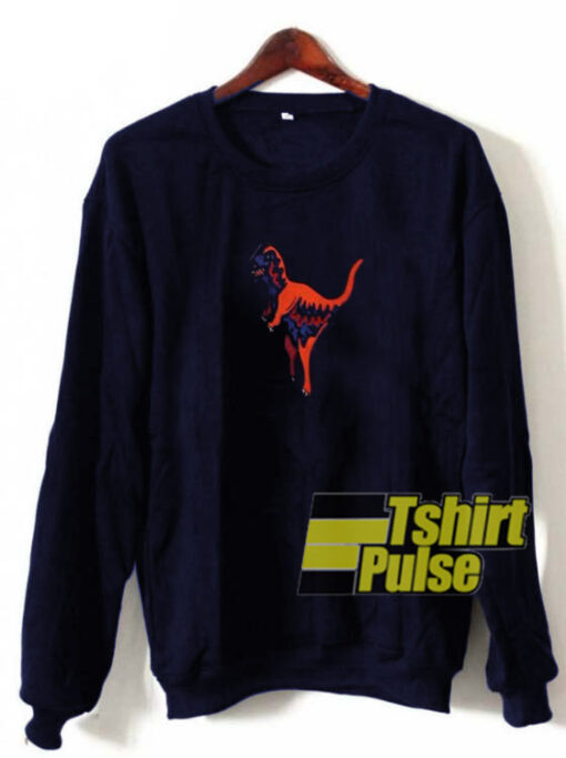 Dinosaur Color Printed sweatshirt