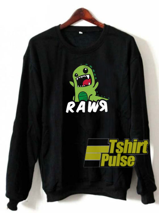 Dinosaur Rawr sweatshirt