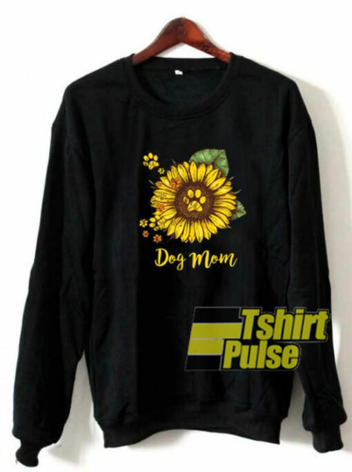 Dog Mom Sunflower sweatshirt