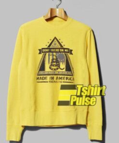Don’t Tread On Me Made In America sweatshirt Cheap 01