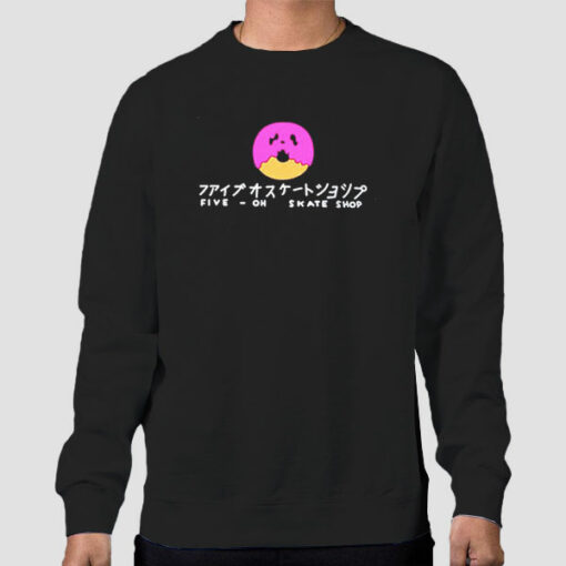 Donut Operator Merch Five Oh Donut Skate Sweatshirt Cheap