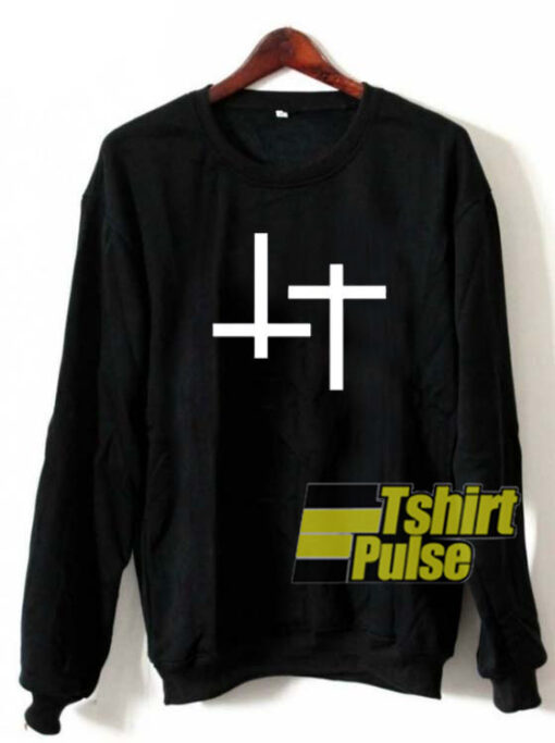 Double Cross sweatshirt