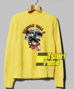 Dragon Ball Z Yellow sweatshirt