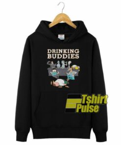 Drinking Buddies hooded sweatshirt clothing unisex hoodie