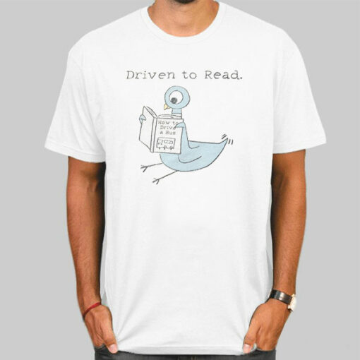 Driven to Read Pigeon Mo Willems Sweatshirt Cheap