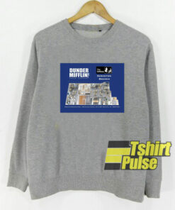 Dunder Mifflin Floor Plan sweatshirt