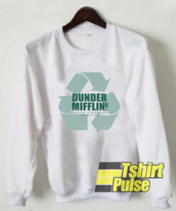 Dunder Mifflin Recycle Logo sweatshirt