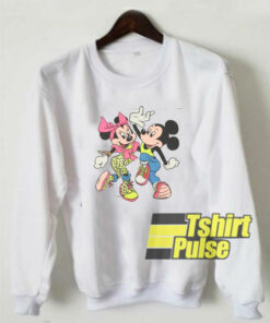 Early 90s Mickey and Minnie Mouse sweatshirt