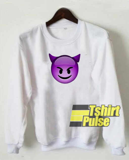 Emoji Devil sweatshirt