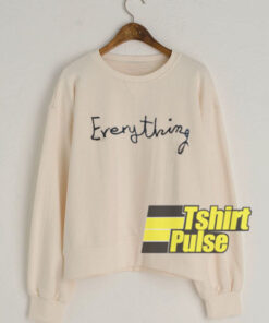 Everything Cream sweatshirt