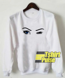 Eyelash Art sweatshirt
