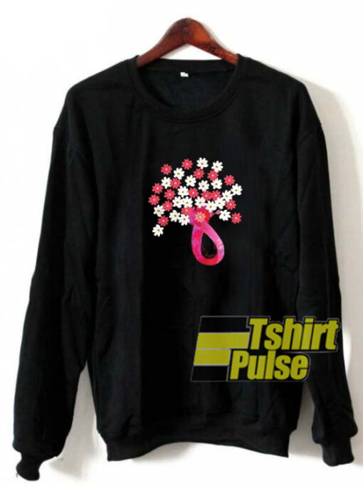 Faith Hope Love Flower sweatshirt