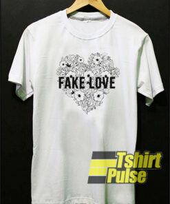 Fake Love t-shirt for men and women tshirt