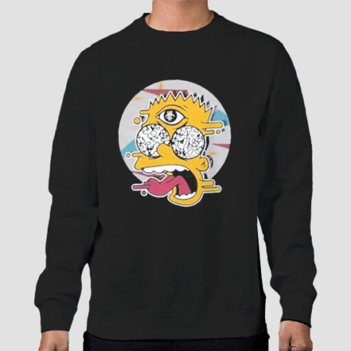 Fan Art Drippy Bart Simpson Sweatshirt Cheap