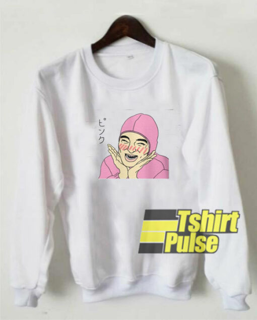 Fithy Frank Pink Guy sweatshirt