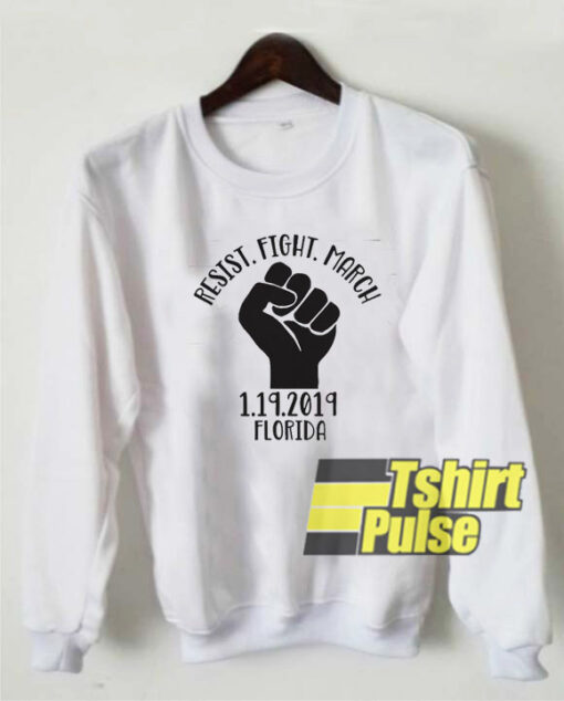 Florida Resist Fight March sweatshirt