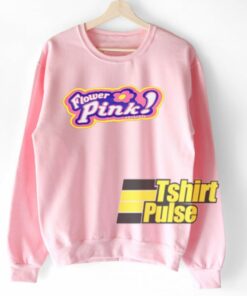 Flower Pink Art sweatshirt 1 Flower Pink Art sweatshirt 2