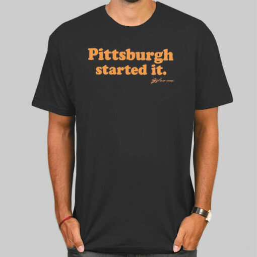 Freddie Kitchens Pittsburgh Started It Shirt Cheap