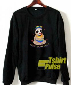 Free Mom Hugs Lgbt Sloth sweatshirt