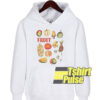 Fruits hooded sweatshirt clothing unisex hoodie