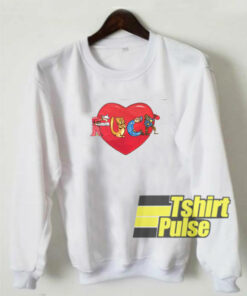 Fuck Love Graphic sweatshirt