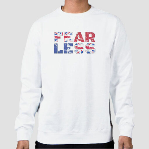 Funny American Flag Fearless Sweatshirt Cheap