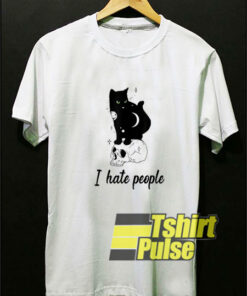 Funny Cat I Hate People t-shirt for men and women tshirt