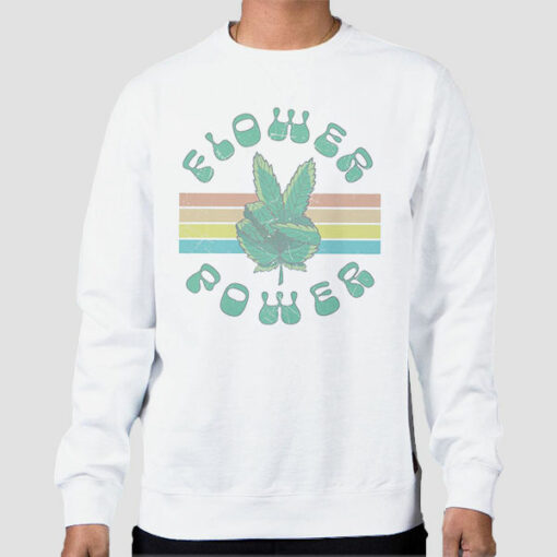 Funny Flower Power Weed Leaf Shirt Cheap