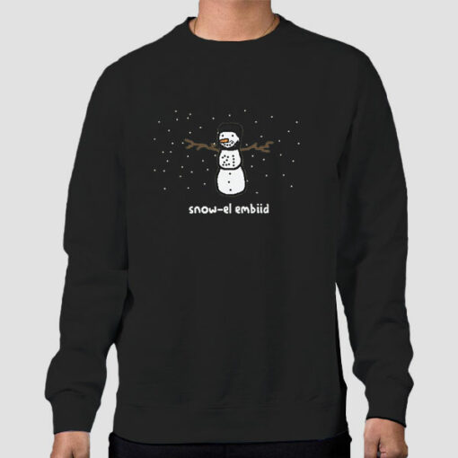 Funny Merch Snow-El Embiid Sweatshirt Cheap