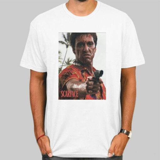 Funny Movies Scarface Hawaiian Shirt Cheap