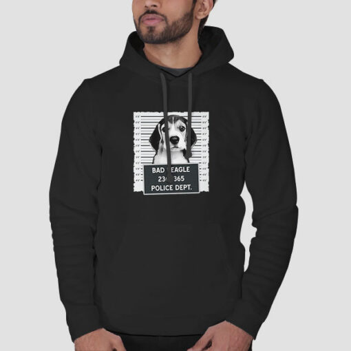 Funny Mugshot Bad Beagle Sweatshirt Cheap