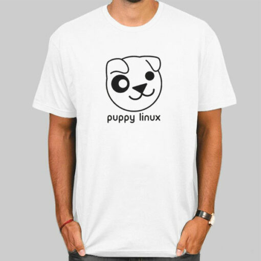 Funny Puppy Linux Sweater Cheap