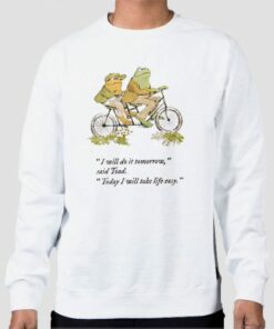 Funny Quotes Frog and Toad Sweater Cheap 4