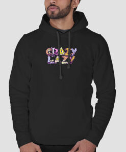 Funny Text Crazy Lazy Sweatshirt Cheap