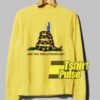 Gadsden Flag Beavis Are you Threatening Me sweatshirt