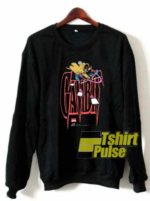 Gambit Cartoon Art sweatshirt