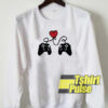 Gamer Valentine’s sweatshirt