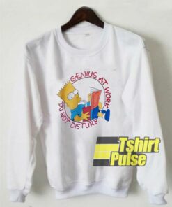 Genius At Work Do Not Disturb sweatshirt Genius At Work Do Not Disturb sweatshirt