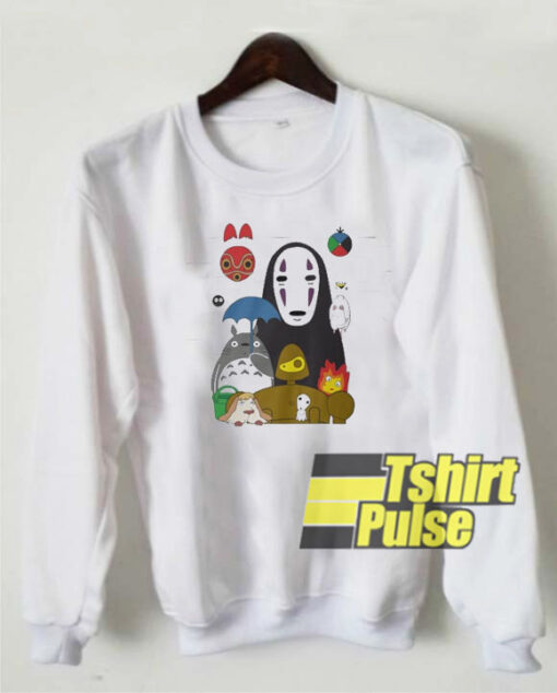 Ghibli mix sweatshirt