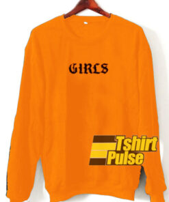 Girls Font sweatshirt