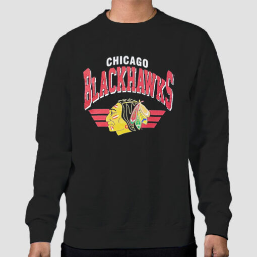 Graphic Chicago Vintage Blackhawks Sweatshirt Cheap