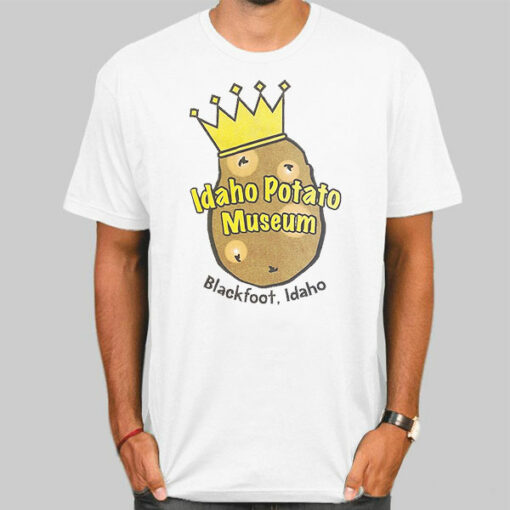 Graphic Idaho Museum Potato Shirt Cheap