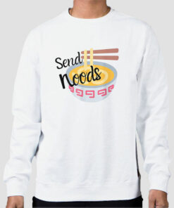 Graphic Ramen Send Noods Sweater Cheap 1