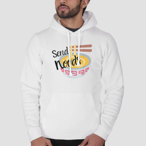 Graphic Ramen Send Noods Sweater Cheap