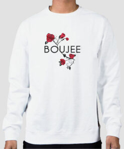 Graphic Rose Boujee Sweatshirts Cheap Graphic Rose Boujee Sweatshirts Cheap