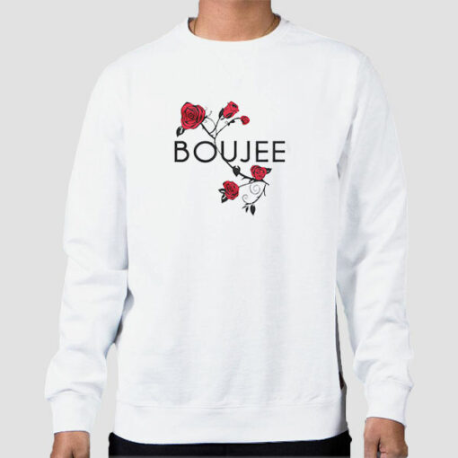 Graphic Rose Boujee Sweatshirts Cheap