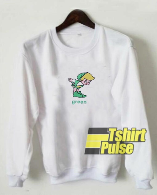 Green Elf Graphic sweatshirt