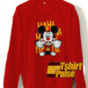 Haha Funny Mickey Mouse sweatshirt