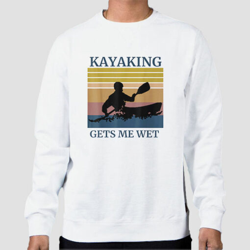 Halloween Kayaking Gets Me Wet Shirt Cheap